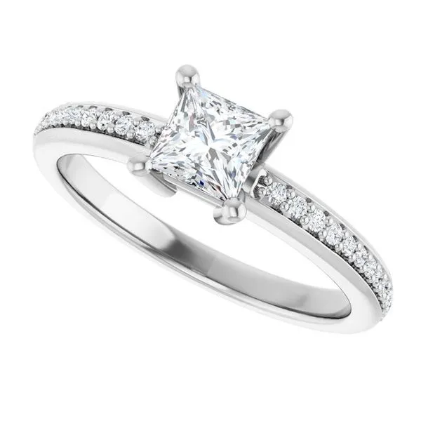 Solitaire Engagement Ring Image 5 Clater Jewelers Louisville, KY