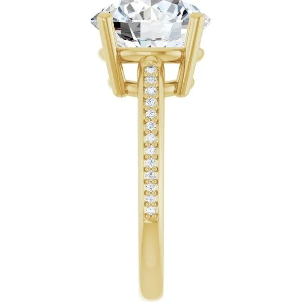 Solitaire Engagement Ring Image 4 Northwood Jewelers Northwood, OH