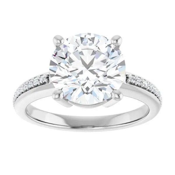Solitaire Engagement Ring Image 3 Raleigh Diamond Fine Jewelry Raleigh, NC
