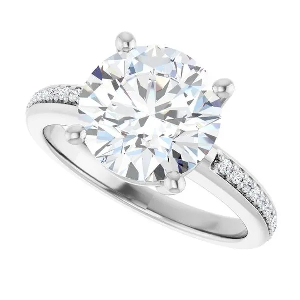 Solitaire Engagement Ring Image 5 Arezzo Jewelers Elmwood Park, IL