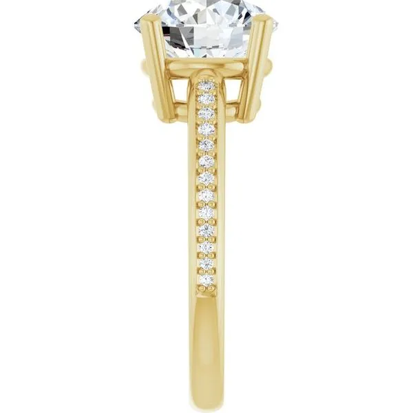 Solitaire Engagement Ring Image 4 Arezzo Jewelers Elmwood Park, IL
