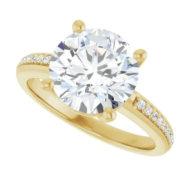 Solitaire Engagement Ring Image 5 Northwood Jewelers Northwood, OH