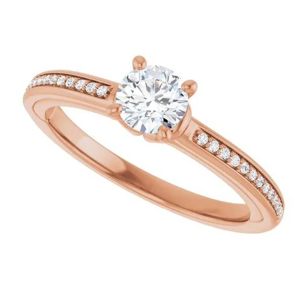 Solitaire Engagement Ring Image 5 Austin's Fine Diamonds & Jewelry Lyndhurst, NJ