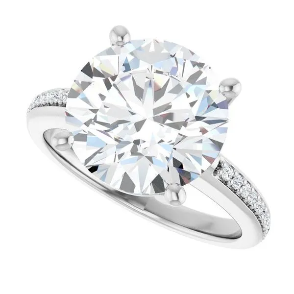 Solitaire Engagement Ring Image 5 Witt's Jewelry Wayne, NE