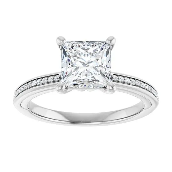 Solitaire Engagement Ring Image 3 Michael Szwed Jewelers Longmeadow, MA