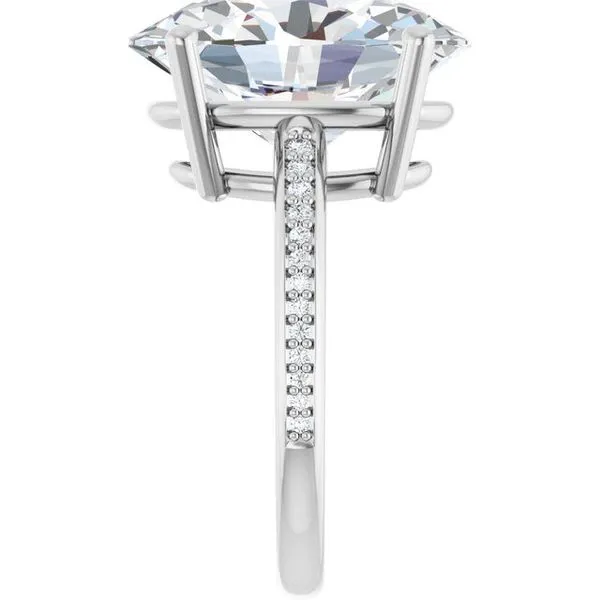 Solitaire Engagement Ring Image 4 Northwood Jewelers Northwood, OH