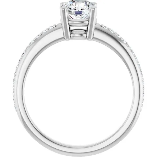 Solitaire Engagement Ring Image 2 Clater Jewelers Louisville, KY