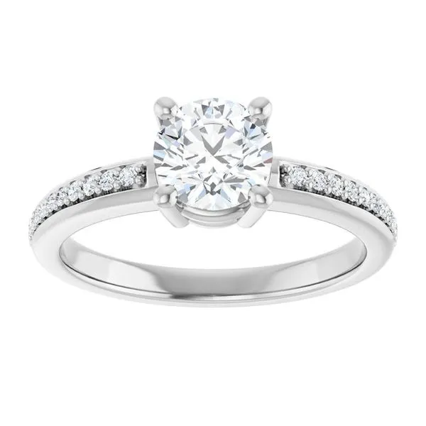 Solitaire Engagement Ring Image 3 Northwood Jewelers Northwood, OH