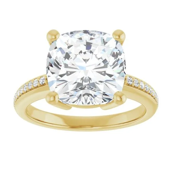 Solitaire Engagement Ring Image 3 Arezzo Jewelers Elmwood Park, IL