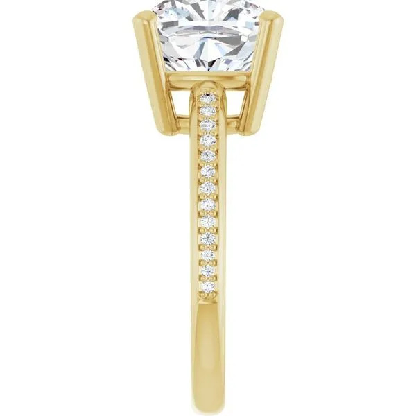 Accented Engagement Ring Image 4 Mark Jewellers La Crosse, WI