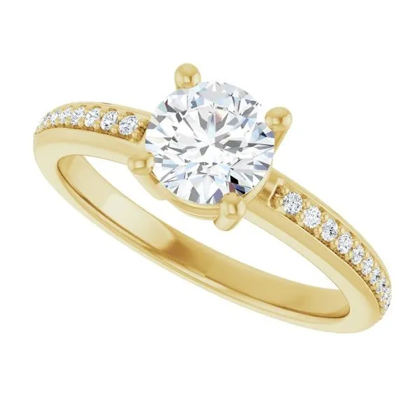 Accented Engagement Ring Image 5 Mark Jewellers La Crosse, WI