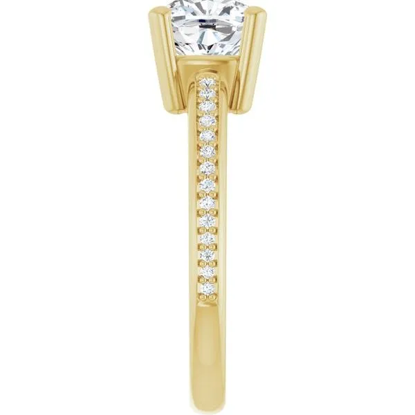 Accented Engagement Ring Image 4 Mark Jewellers La Crosse, WI