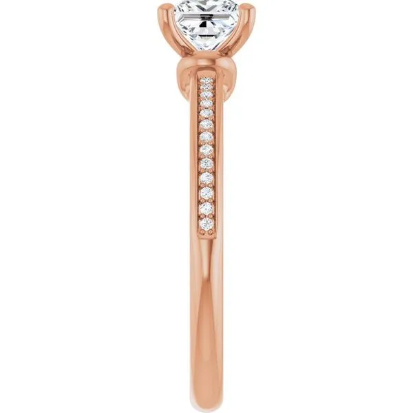 Solitaire Engagement Ring Image 4 Arezzo Jewelers Elmwood Park, IL