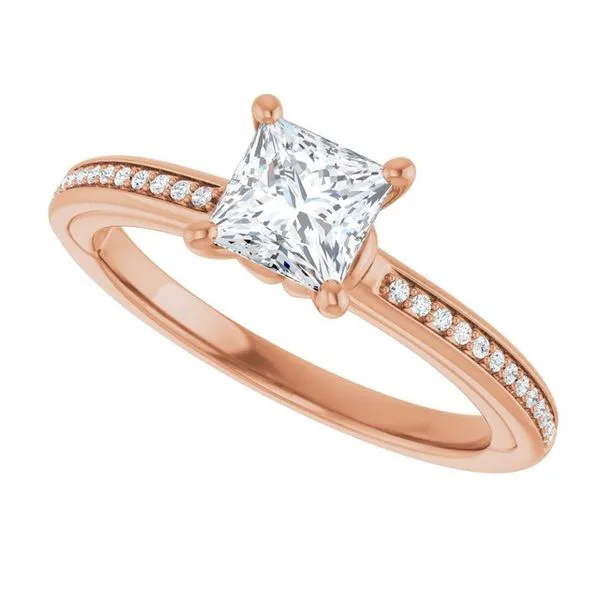 Solitaire Engagement Ring Image 5 Northwood Jewelers Northwood, OH