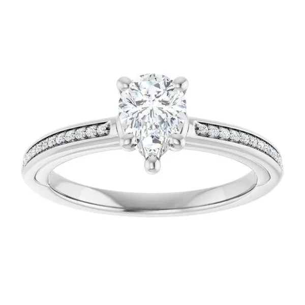 Solitaire Engagement Ring Image 3 Arezzo Jewelers Elmwood Park, IL