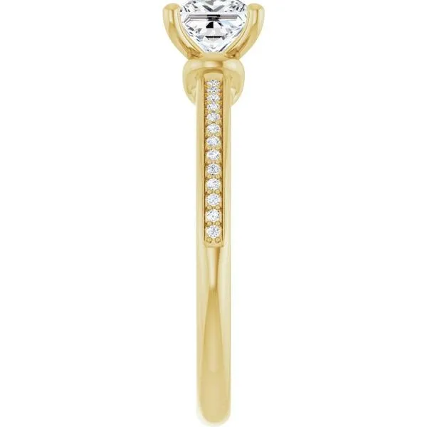 Solitaire Engagement Ring Image 4 Northwood Jewelers Northwood, OH