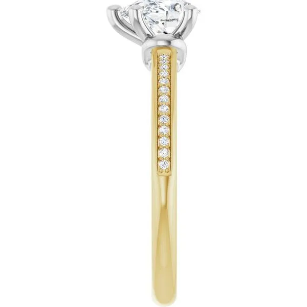 Solitaire Engagement Ring Image 4 Northwood Jewelers Northwood, OH