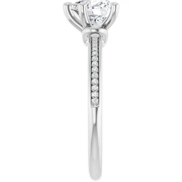 Solitaire Engagement Ring Image 4 Northwood Jewelers Northwood, OH