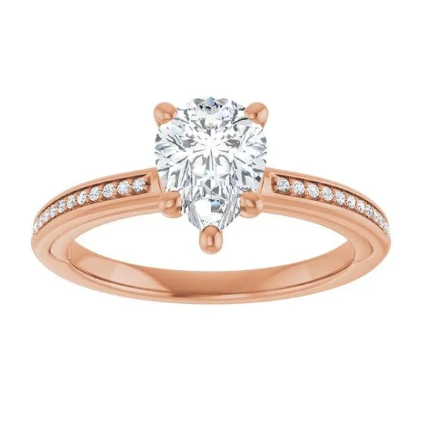 Solitaire Engagement Ring Image 3 Northwood Jewelers Northwood, OH