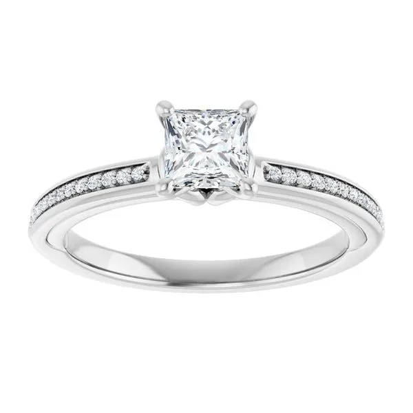 Solitaire Engagement Ring Image 3 Clater Jewelers Louisville, KY