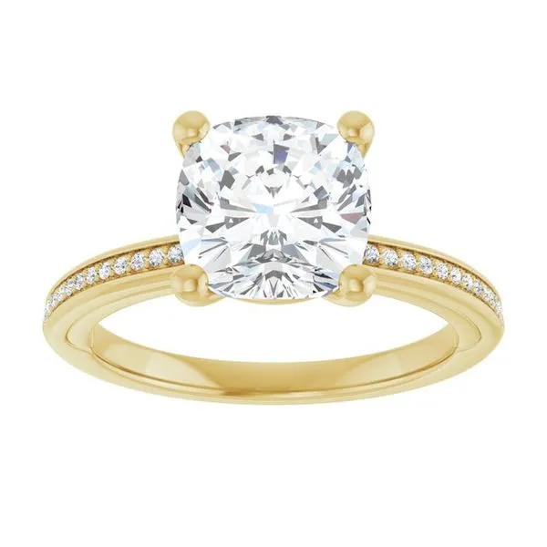 Solitaire Engagement Ring Image 3 Northwood Jewelers Northwood, OH