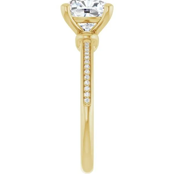 Solitaire Engagement Ring Image 4 Northwood Jewelers Northwood, OH