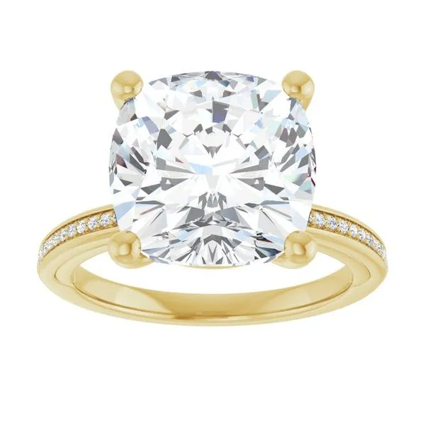 Solitaire Engagement Ring Image 3 Northwood Jewelers Northwood, OH