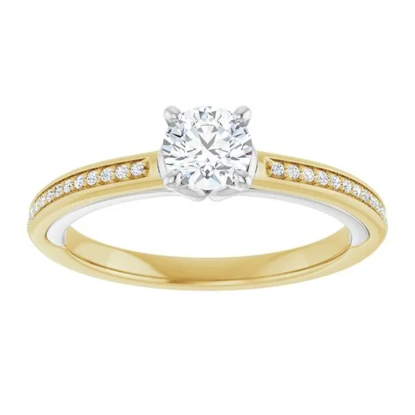 Solitaire Engagement Ring Image 3 Northwood Jewelers Northwood, OH