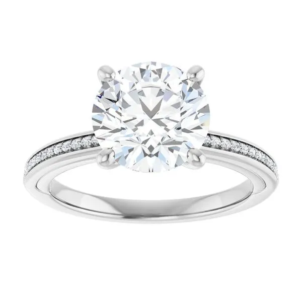 Solitaire Engagement Ring Image 3 Clater Jewelers Louisville, KY