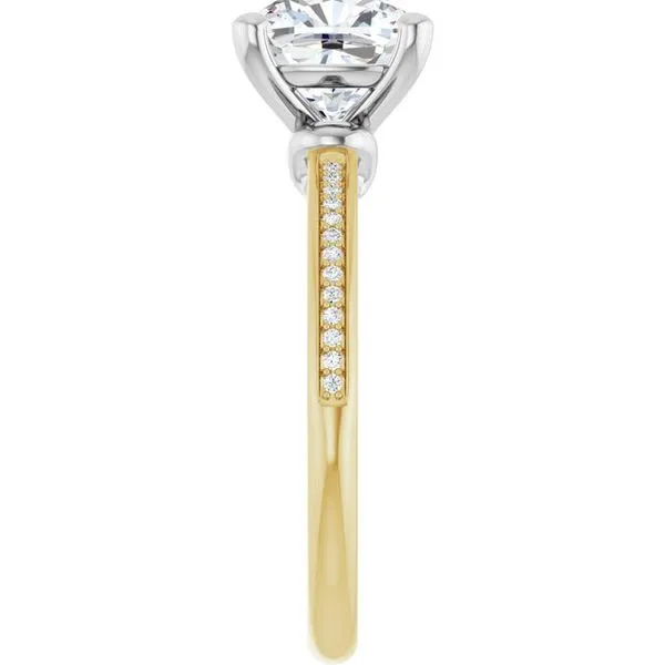 Solitaire Engagement Ring Image 4 Arezzo Jewelers Elmwood Park, IL