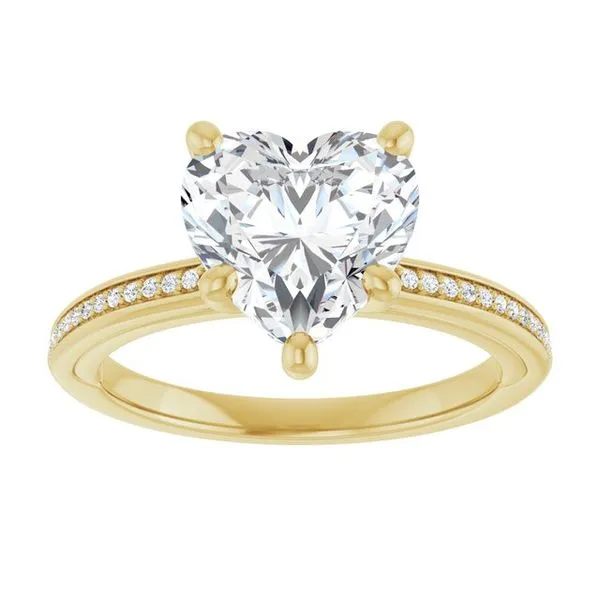 Solitaire Engagement Ring Image 3 Northwood Jewelers Northwood, OH