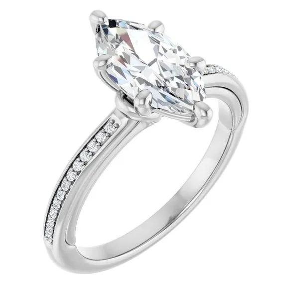 Solitaire Engagement Ring The Ring Austin Round Rock, TX