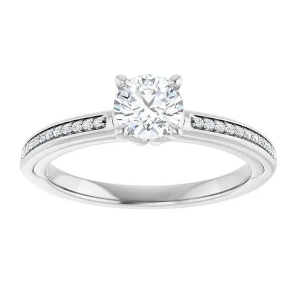 Solitaire Engagement Ring Image 3 Clater Jewelers Louisville, KY