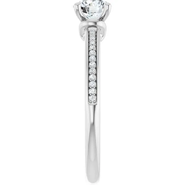 Solitaire Engagement Ring Image 4 Northwood Jewelers Northwood, OH
