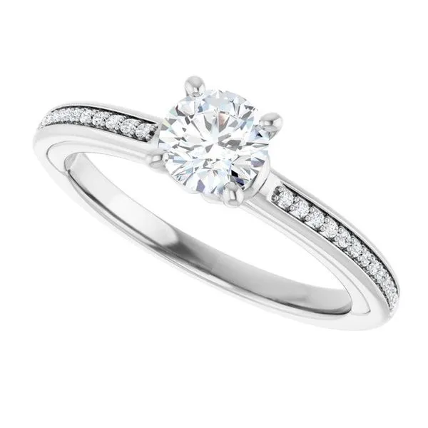 Solitaire Engagement Ring Image 5 Clater Jewelers Louisville, KY