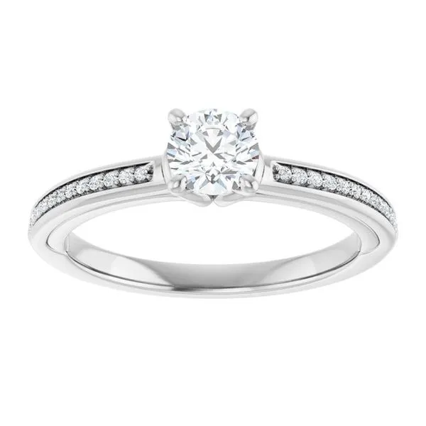 Solitaire Engagement Ring Image 3 Jimmy Smith Jewelers Decatur, AL
