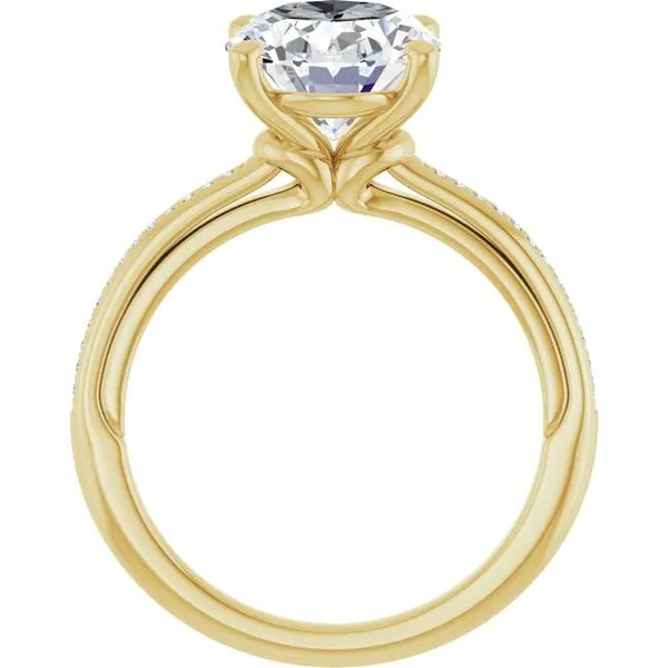 Solitaire Engagement Ring Image 2 Arezzo Jewelers Elmwood Park, IL