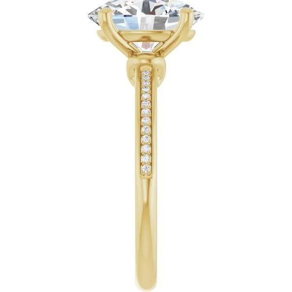 Solitaire Engagement Ring Image 4 Arezzo Jewelers Elmwood Park, IL