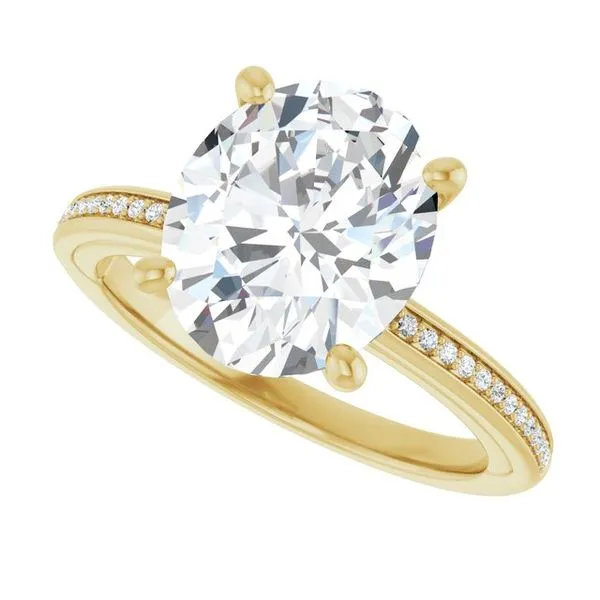 Solitaire Engagement Ring Image 5 Northwood Jewelers Northwood, OH