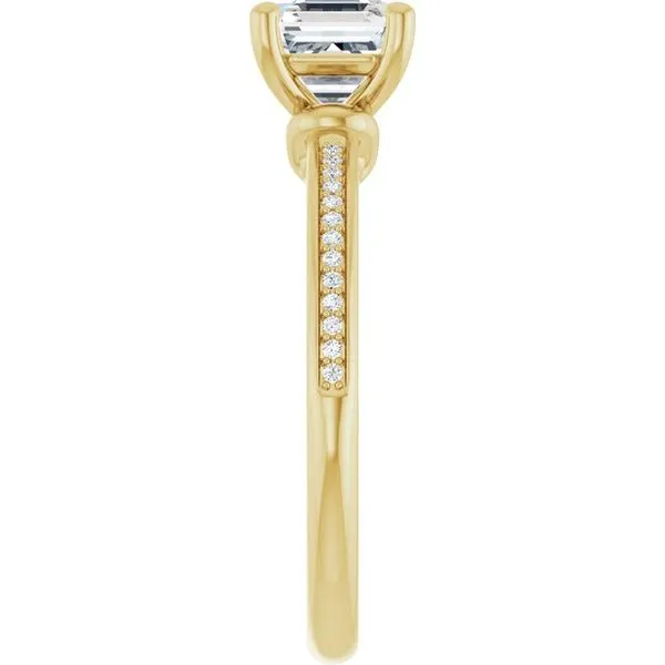 Solitaire Engagement Ring Image 4 Arezzo Jewelers Elmwood Park, IL