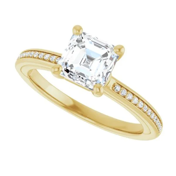 Solitaire Engagement Ring Image 5 Northwood Jewelers Northwood, OH