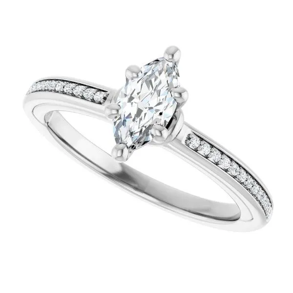 Solitaire Engagement Ring Image 5 Northwood Jewelers Northwood, OH