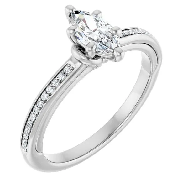 Solitaire Engagement Ring The Ring Austin Round Rock, TX