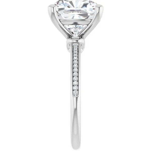 Solitaire Engagement Ring Image 4 Jimmy Smith Jewelers Decatur, AL