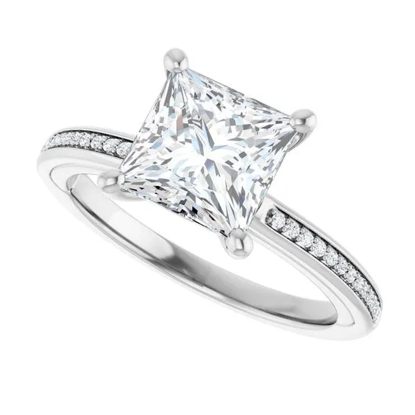 Solitaire Engagement Ring Image 5 Northwood Jewelers Northwood, OH