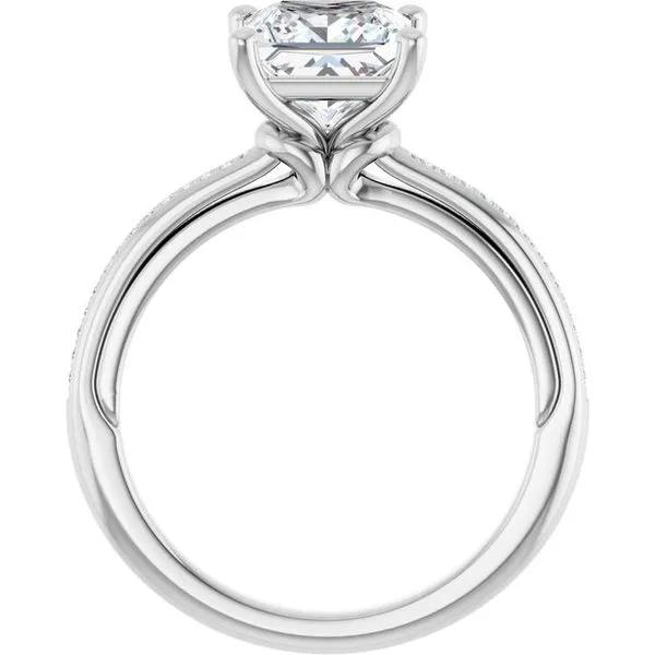 Solitaire Engagement Ring Image 2 Arezzo Jewelers Elmwood Park, IL