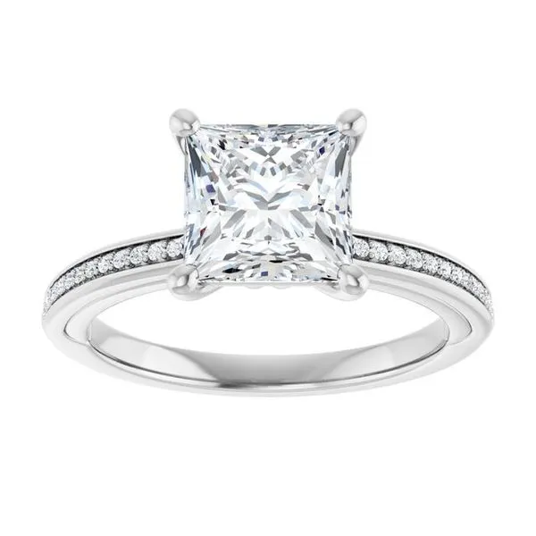 Solitaire Engagement Ring Image 3 Arezzo Jewelers Elmwood Park, IL