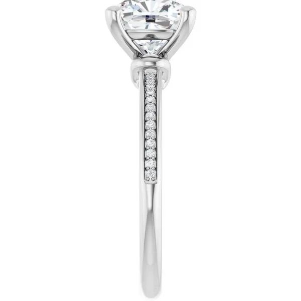 Solitaire Engagement Ring Image 4 Arezzo Jewelers Elmwood Park, IL