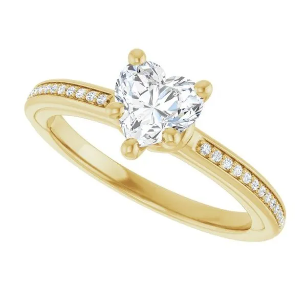 Solitaire Engagement Ring Image 5 Shipley's Fine Jewelry Hampstead, MD