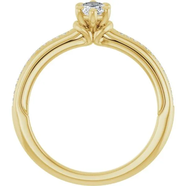 Solitaire Engagement Ring Image 2 Arezzo Jewelers Elmwood Park, IL